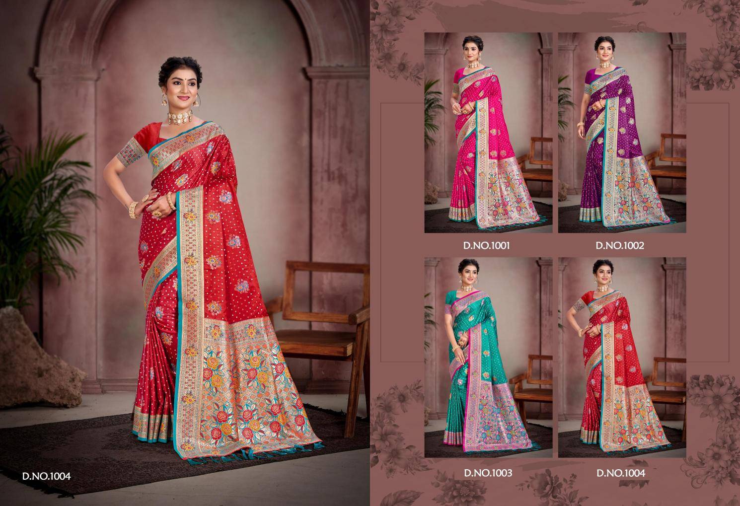 Bunawat - Surmai Satan 04 Daily wear saree wholesalers in Vadodara